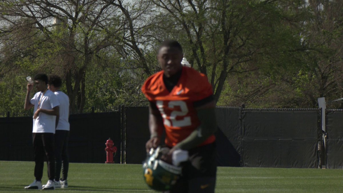 Watch: LAG ✞'s debut in the #Baylor threads at the first day of Spring Practice! #SicEm