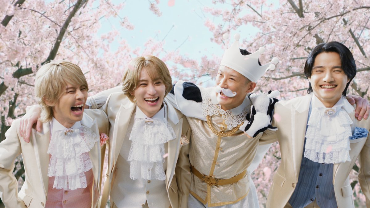 \📣🌸 春の新CMが公開だモ~! / もうすぐ4月だモ! 新生活が始まって、もし慣れない場所での緊張で いっぱいいっぱいになっちゃうことがあったら…💦 ミルクのやさしさで「まぜまぜ」して 一緒にゆっくり心をほぐしていくモ~🥛✨ まろふわ気分になれる新CM、ぜひ見て欲しいモ~!📺 #ミルクランド王国 #ミルクランド北海道 #松岡国王と3人の参謀