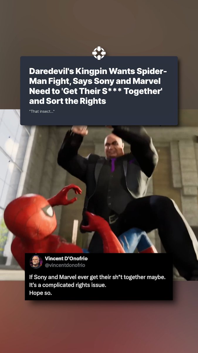 Daredevil star Vincent D'Onofrio REALLY wants to crush the insect called Spider-Man: