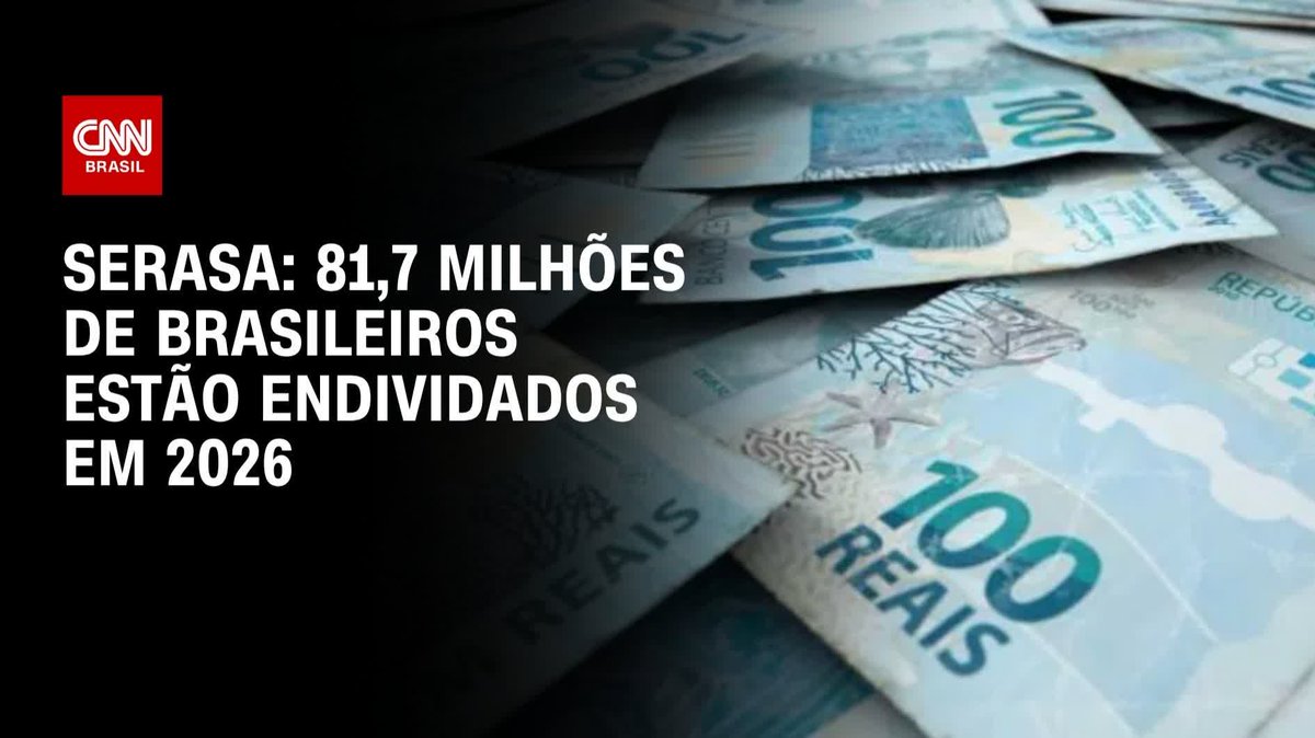 Serasa: 81,7 milhões de brasileiros estão endividados; assista #CNNPrimeTime