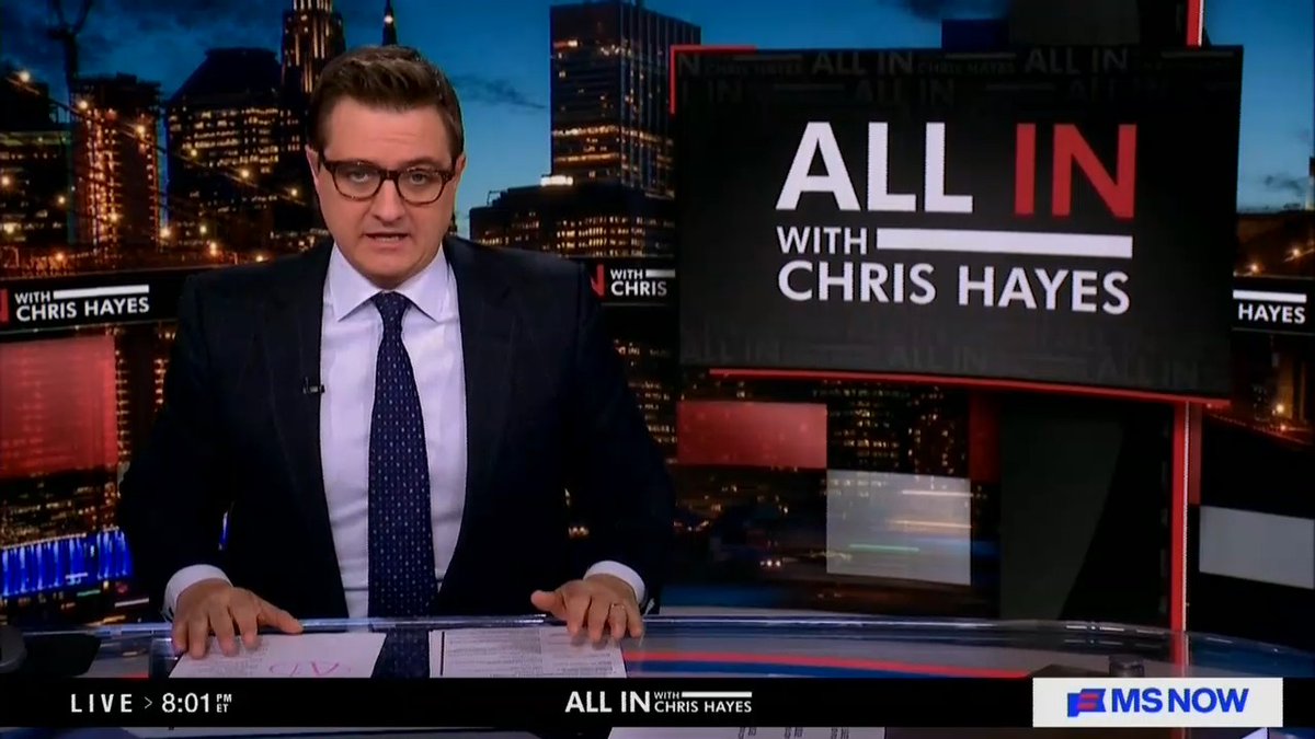 Chris Hayes: Breaking news out of Florida tonight, where a special election was held in the district that Donald Trump lives in. It's a district that Donald Trump carried in 2024 by 11 points. It will now be represented by Emily Gregory, a Democrat.