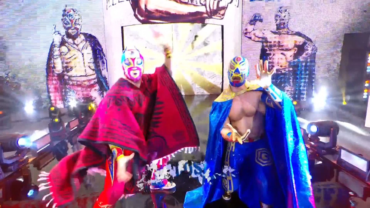 Los Americanos are the SURPRISE Tag Team!! 😤