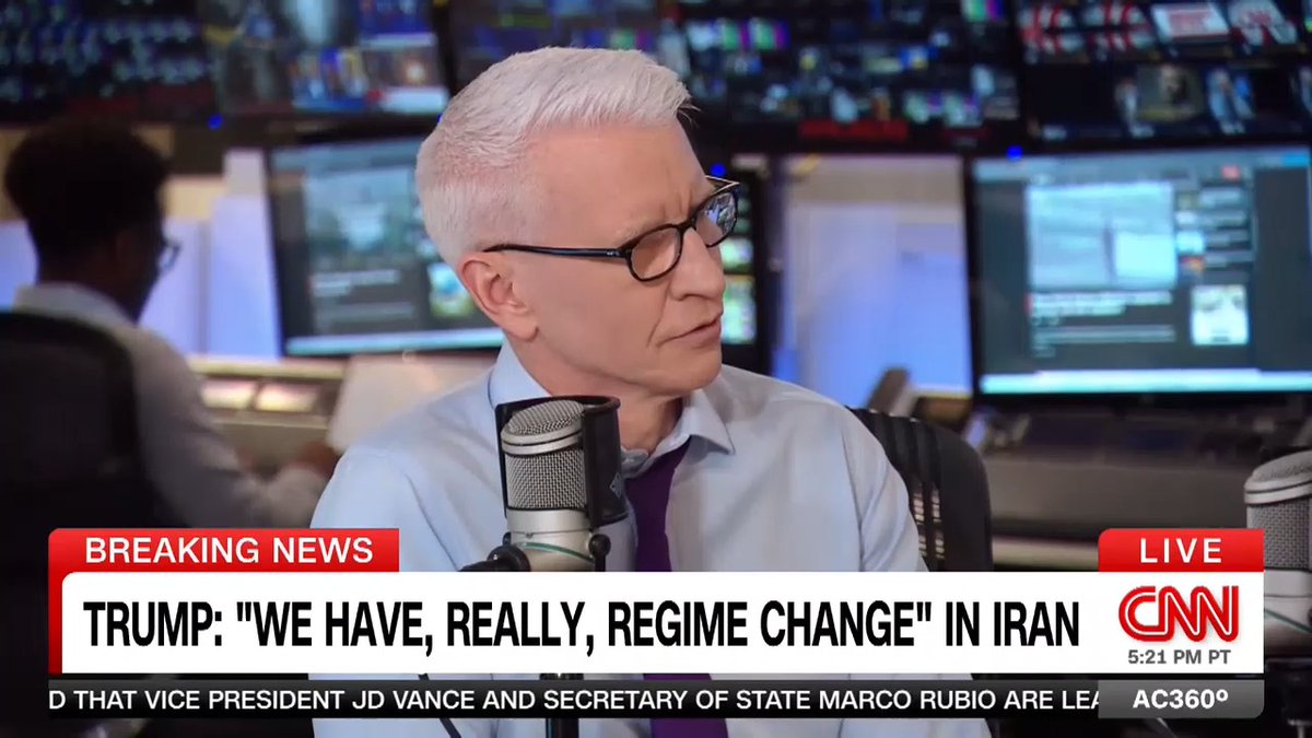 President Trump claimed today that regime change in Iran has actually already happened because many of the top leaders have been killed. CNN Global Affairs Analyst Karim Sadjadpour weighs in.