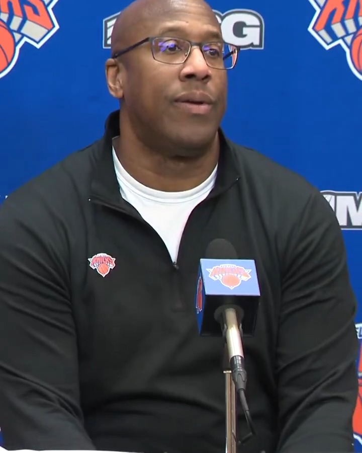 Mike Brown on Karl-Anthony Towns: "I had to adjust to him as well. That's what a season's about. I had to make some adjustments to figure out how I could get him involved a little bit better, get him to feel a little more comfortable"