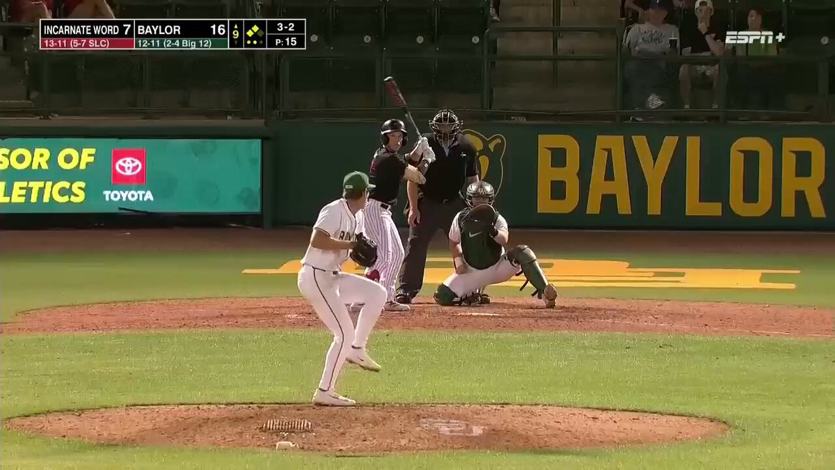 Sealed it with a strikeout! What a journey it has been for Jake Kolkhorst 🙌 #SicEm 🐻⚾️ | #Together