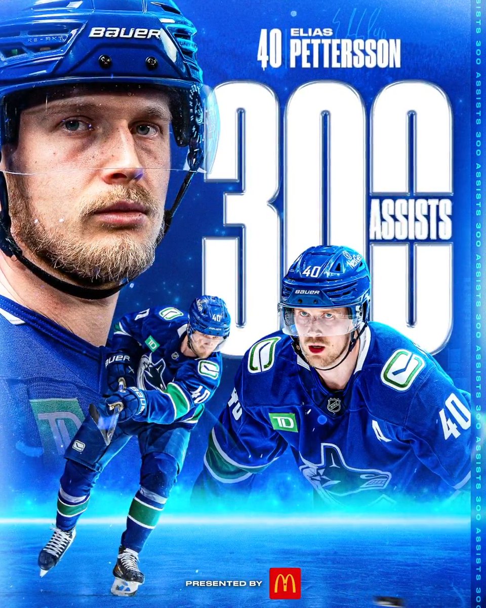 300 apples and counting. Congrats Petey! 🍎 #Canucks | McDonald's 🇨🇦