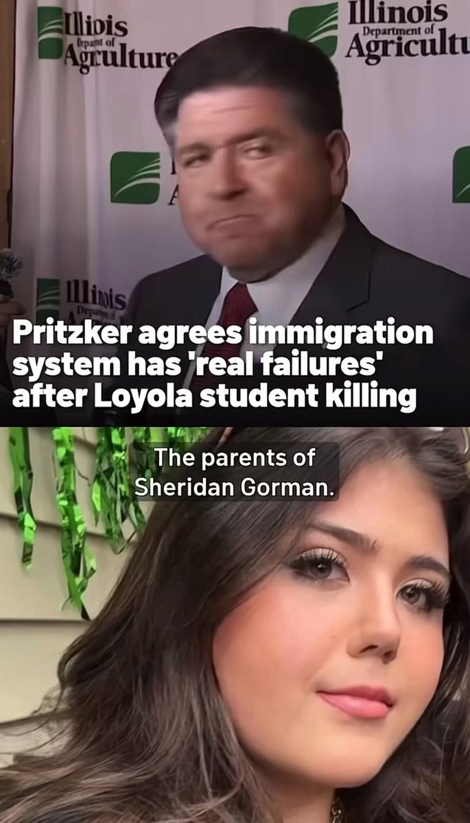 Gov. JB Pritzker dares to blame President Trump for the recent murder of Sheridan Gorman by a Venezuelan illegal in Chicago. Gorman’s alleged killer, Jose Medina, was released into the U.S. in 2023 by the Biden administration. Soon after in 2023, Medina was arrested for shoplifting in Chicago. Instead of being held for deportation, he was released back into Chicago. Last Thursday, Medina allegedly shot Gorman dead in Chicago. For Pritzker to blame any of this on Trump is totally ludicrous. It was a failure of Biden, his regime and Pritzker for promoting anti-American sanctuary policies in Illinois.