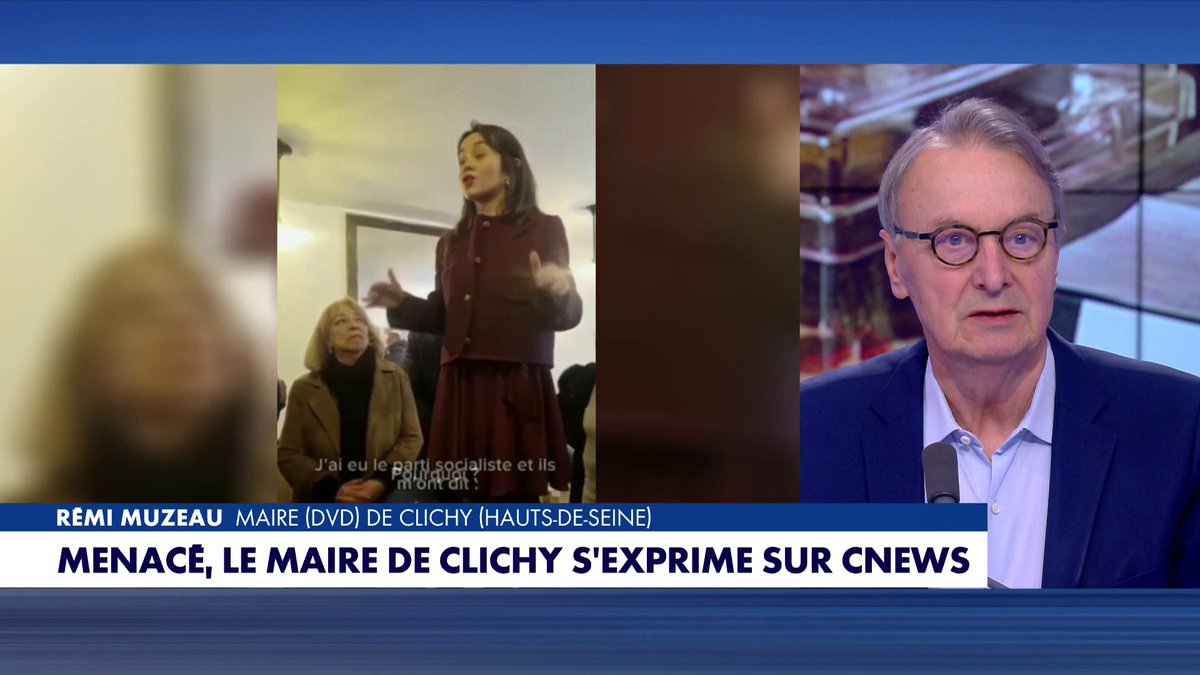 «Je n’ai pas fait de la politique pour être menacé de mort», témoigne le maire (DVD) de Clichy Rémi Muzeau, après avoir reçu des menaces de la part de la candidate socialiste Julie Martinez, dans #LaMatinale Toute l'info est à retrouver sur