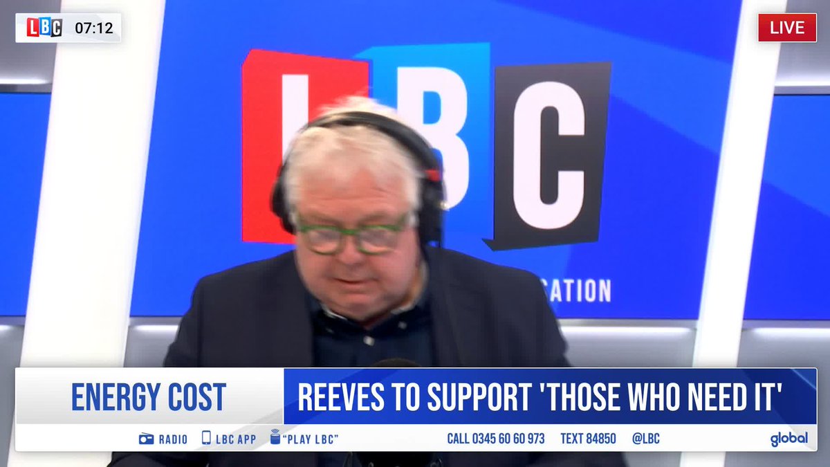 'It's left us in the worst possible position.' Shadow Chancellor Mel Stride tells Nick Ferrari that the UK's high inflation rate has 'nothing to do' with the Iran war.