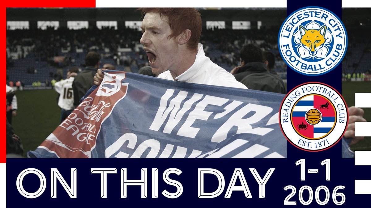 On this day in 2006 🗓️ Reading secured promotion to the Premier League after getting a point at Leicester! 🙌👑 The greatest side in Championship history.