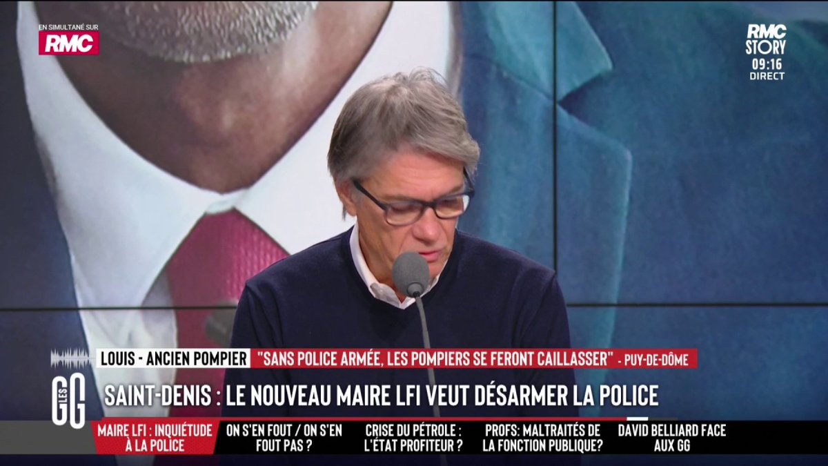 🔴 Insécurité à Saint-Denis 🗣️ Le témoignage de Louis, ancien pompier dans le secteur: "Fraîchement arrivé à Saint-Denis, des jeunes mettent le feu à une voiture. On intervient et on est tout de suite agressés à coups de parpaings." #GGRMC