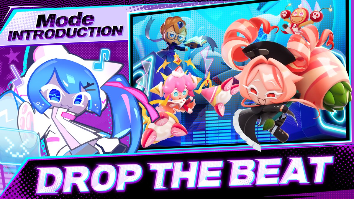 CookieRun: OvenSmash — Drop the Beat 🎵 | Mode Introduction 👇 Pre-register for CookieRun: OvenSmash now! ✨ Introducing Drop the Beat! 🎧 Control the stage to earn points over time. Fill the gauge first to win the match! 🏆 Prefer the app store? You can pre-register here too: Google Play: App Store: Galaxy Store: One Store: #CookieRun #CookieRunOvenSmash #PreRegistration #DJMiya