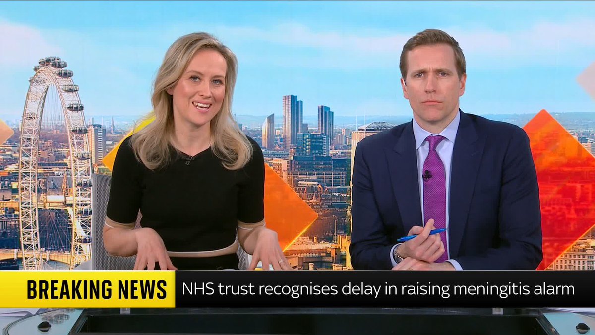 BREAKING: The NHS trust that handled the outbreak of meningitis in Kent have admitted it missed the opportunity to raise the alarm to the UK's health agency. 📺 Sky 501, Virgin 602, Freeview 233 and YouTube