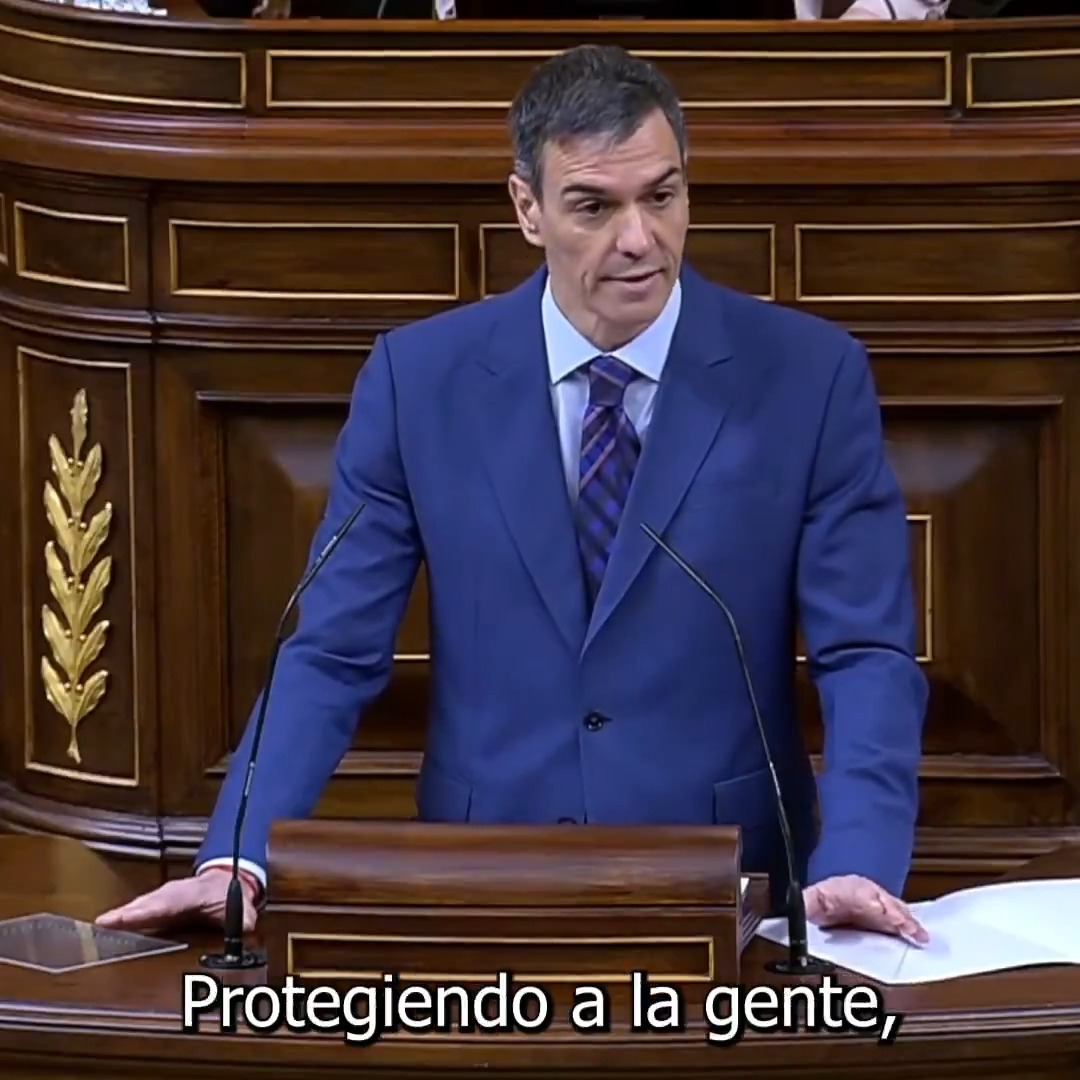 Nosotros no elegimos las crisis, pero sí cómo respondemos a ellas. Protegiendo a la gente. No dejando nadie atrás. Esta es la lógica del Plan de Respuesta a la Guerra de Irán. Durante la guerra de Irak, el Gobierno de Aznar no hizo nada. Absolutamente nada.