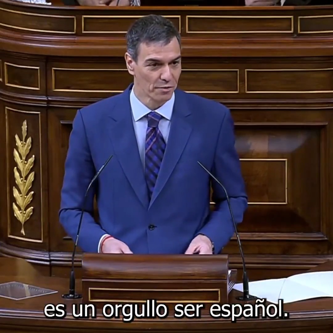 España es hoy una referencia internacional en defensa de la paz y el derecho internacional. En un mundo incierto y carente de empatía, es un orgullo ser español.