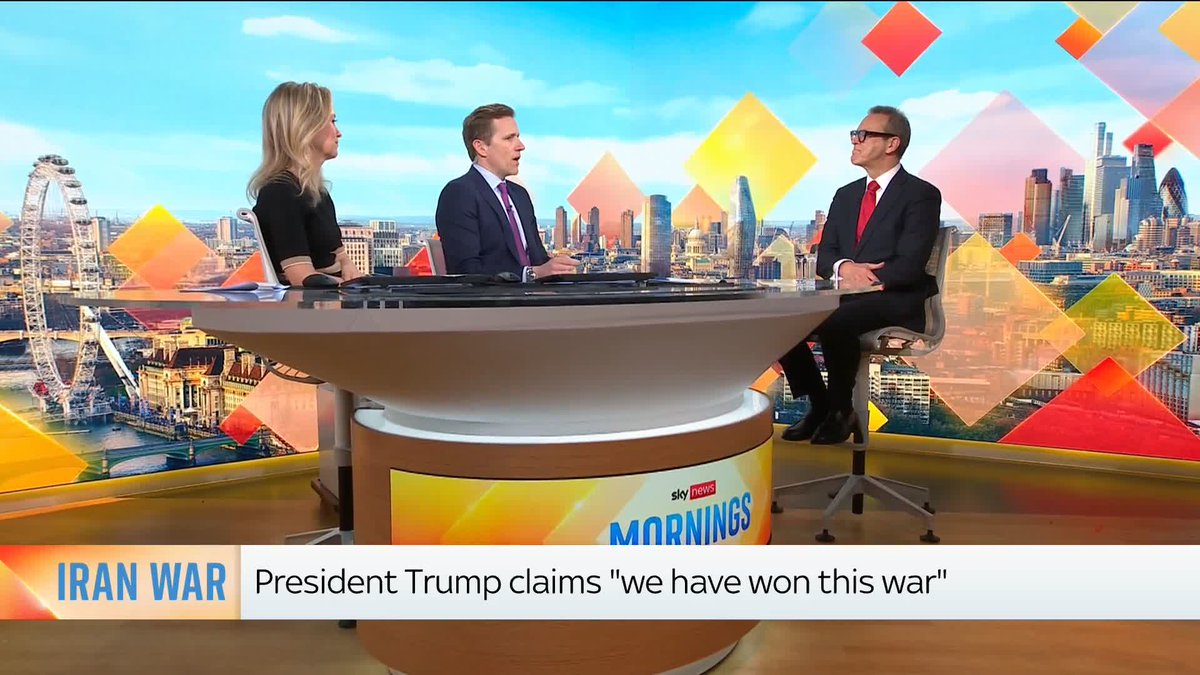 Lord Simon McDonald tells Wilfred Frost, 'the UK should have let the U.S. use their bases on our territory from day one,' of the Iran war, but agrees the UK shouldn't have joined in with the initial strike ⬇️