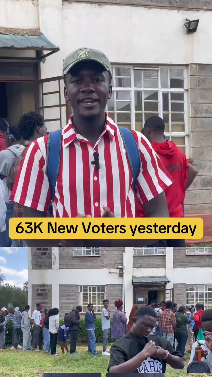 63K new voters year courtesy of commercial activism and funding. #TukoKadi