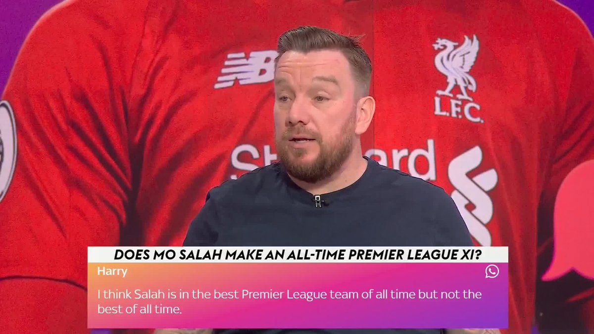 "I would put Ronaldo on the right wing" Does Mo Salah make Jamie O'Hara's all-time Premier League XI? 🤔