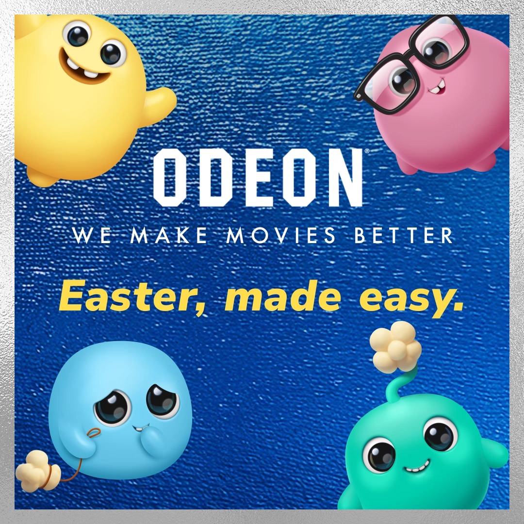 🐰 Easter’s nearly here, and ODEON has the perfect way to keep the little ones happy! And yes, keep you sane too. 😅 Jump into the fun with Mario, escape into The Magic Faraway Tree, or hop along with Hoppers, we’ve got your holiday sorted. 🎬 Easter, made easy. Find out more 🎟️