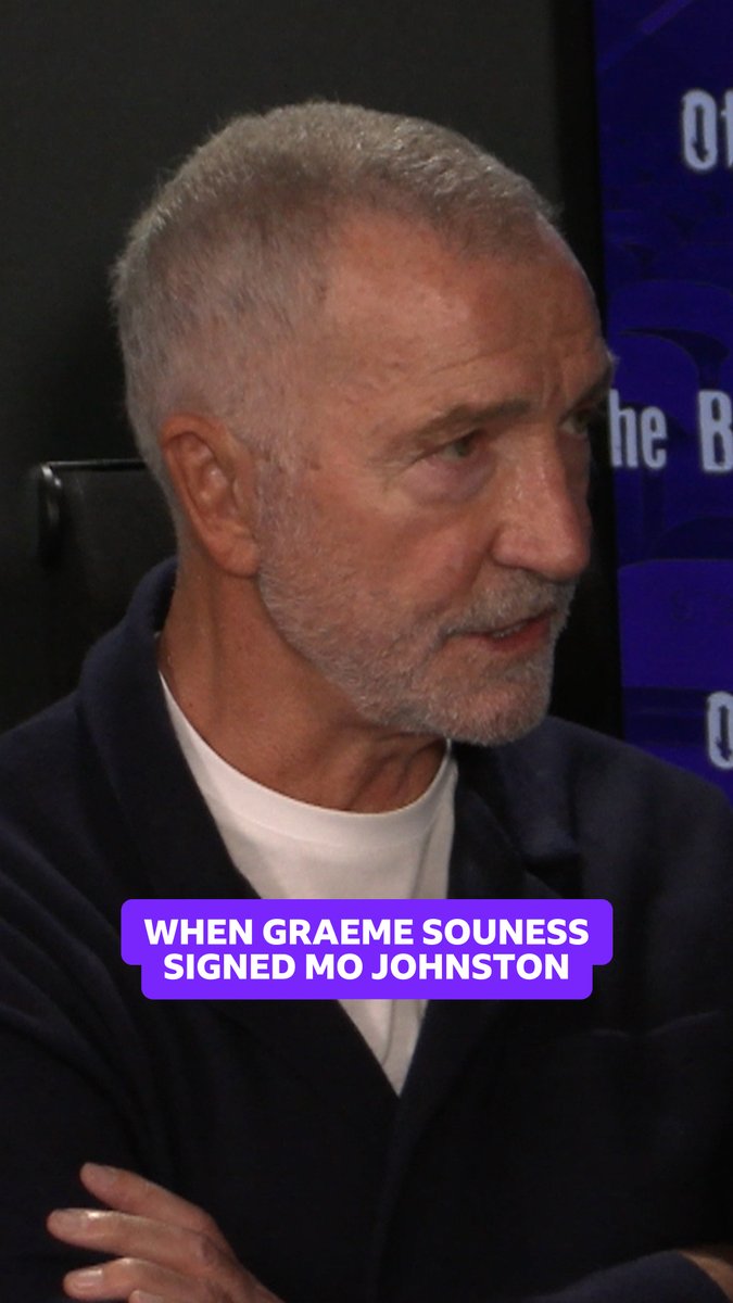 “What a fabulous player and an unbelievably brave move by him.” Graeme Souness on Scottish football’s ‘JFK moment’: when Mo Johnston signed for Rangers. Listen to Off the Ball on BBC Sounds: #OffTheBall #GraemeSouness #RSVis