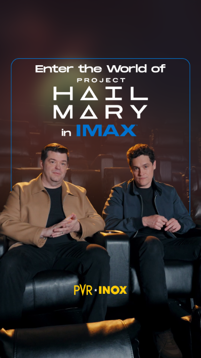 The makers of Project Hail Mary know one thing for sure—this mission deserves the BIG screen. 🚀 And nothing gets bigger than IMAX. #ProjectHailMary releasing at PVR INOX on March 26! Book now: . . . #RyanGosling #SandraHüller #MilanaVayntrub Credits: Sony Pictures India, Milan Records and Sony Music Entertainment