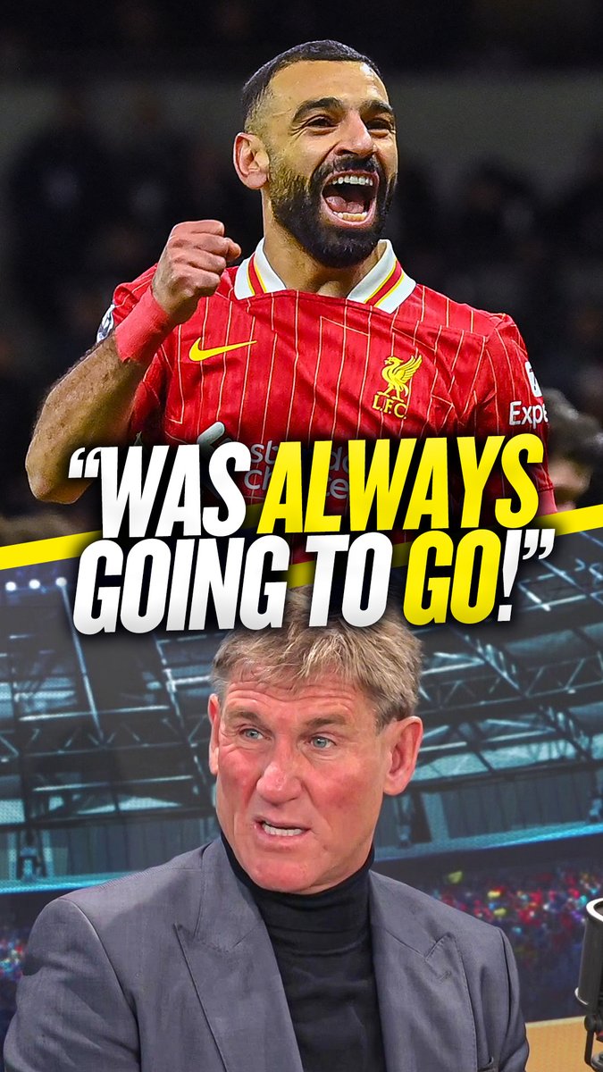 👋 "He probably is leaving on his own terms... I don't see why it suits Liverpool!" Simon Jordan reacts to Mo Salah announcing he's leaving #LFC at the end of the season! 😲