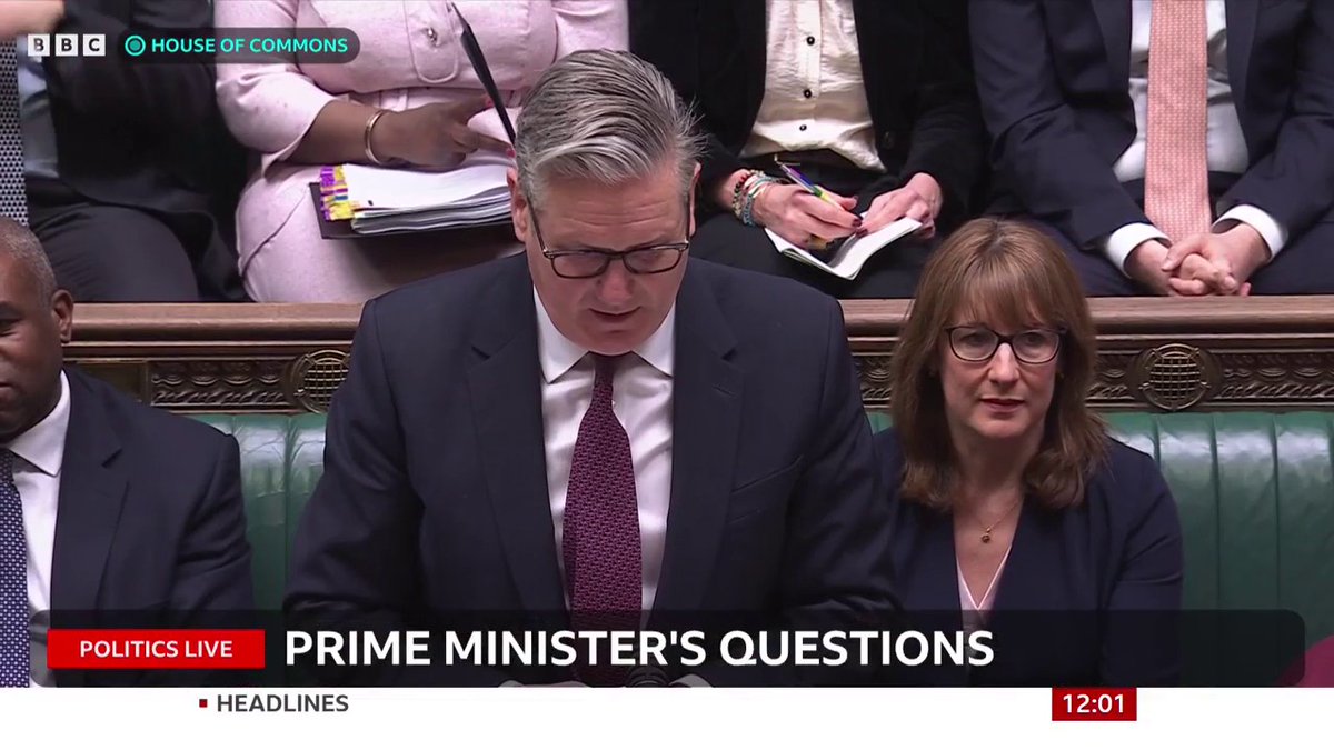 Kemi Badenoch says Keir Starmer is “taking money from those who do work to give to those who don’t” The PM says the Conservatives were “the ones that doubled spend on welfare, they’re the ones with the broken system” #PMQs