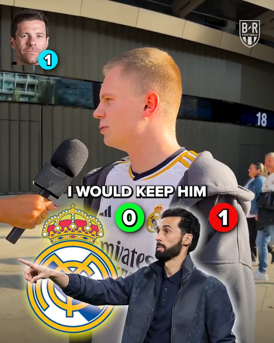 Do Real Madrid fans want Alvaro Arbeloa to stay in charge beyond the end of the season? ⚪