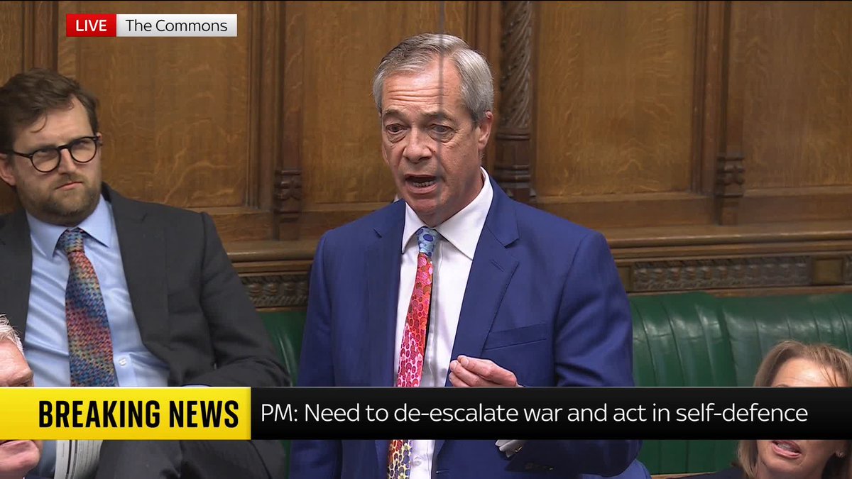 "What is plan B?", asks Nigel Farage at PMQs as Labour promised to "stop the boats" but have "failed" as Reform says 70,000 people have crossed the Channel since he took office. 📺 Sky 501 and YouTube
