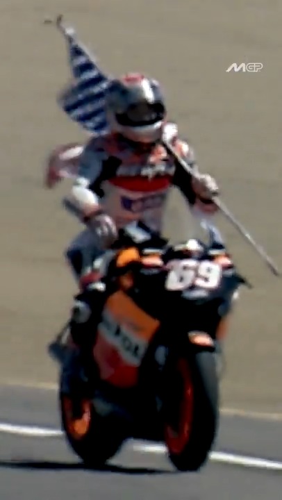 The Laguna Seca creature was certainly Nicky Hayden winning in both 2005 and 2006 🏆🏆 #USGP 🇺🇸
