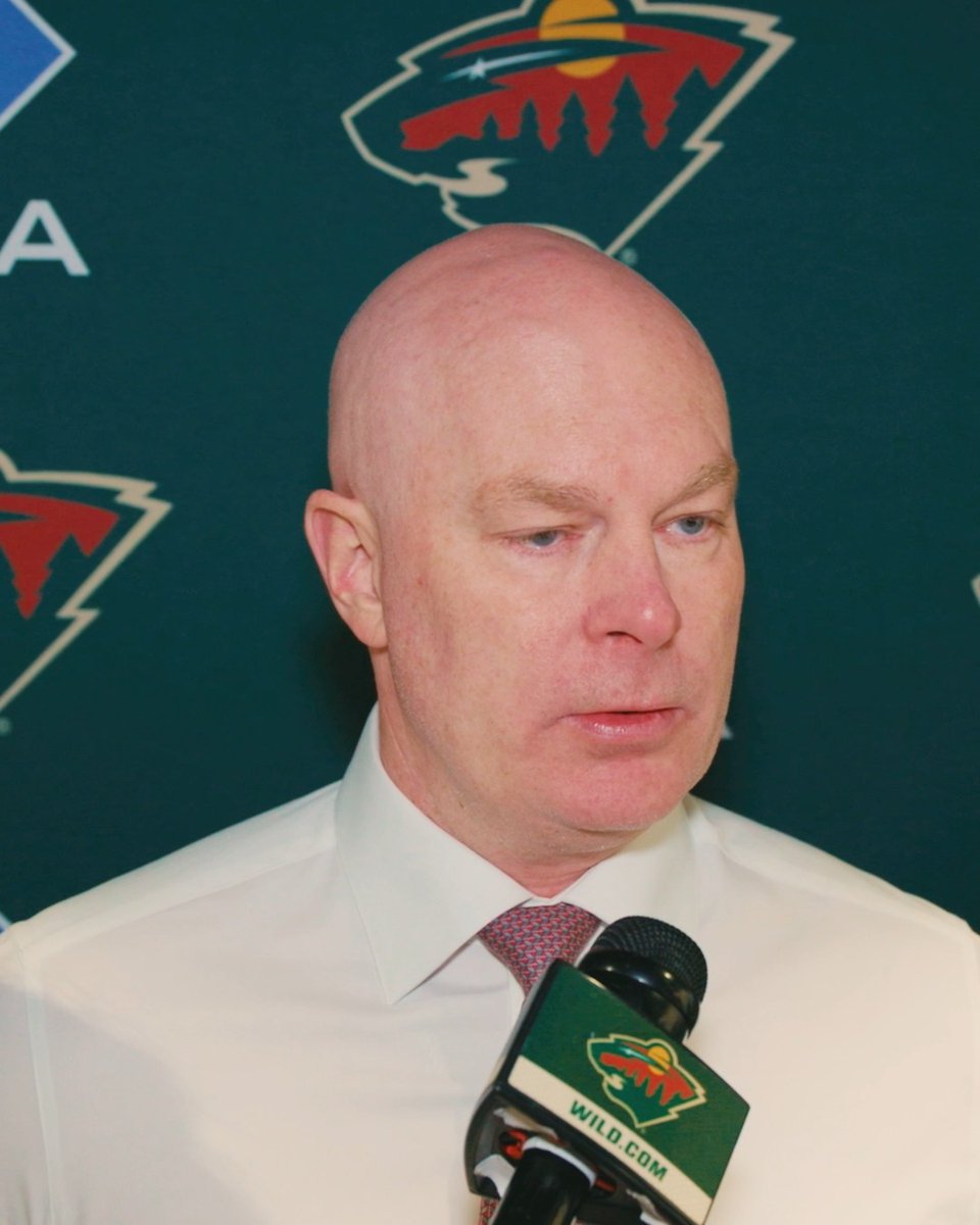 "It was a highly contested game" 🗣️ From last night: Coach Hynes on the matchup in Tampa #mnwild
