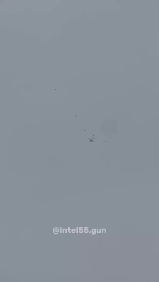 Pakistan Air Force jets, including a PAF IL-76, were spotted over Kohat, Pakistan.