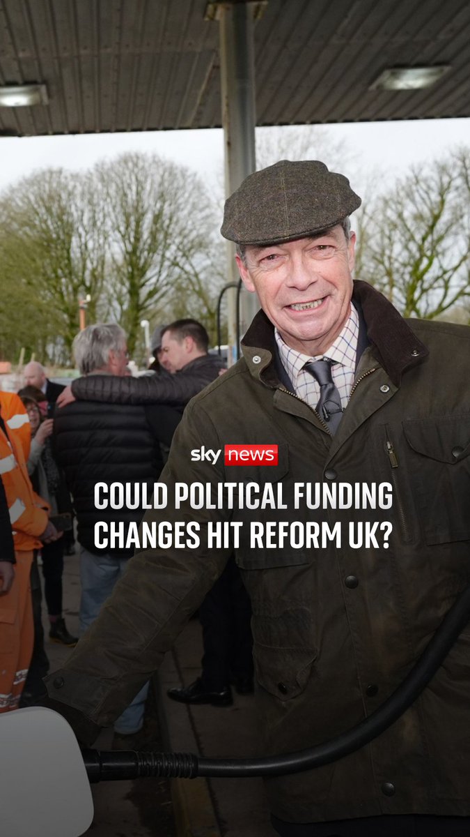 Plans to limit the amount Britons overseas that can donate to British political parties have been proposed by an ex-mandarin in a report. The Prime Minister has also announced a pause on donations made in cryptocurrencies. Sky's Sam Coates Sky reports on the changes