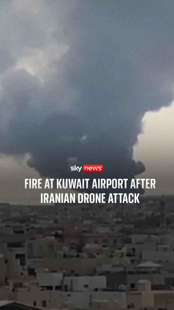 Kuwait said it shot down multiple Iranian drones, but one hit a fuel tank at Kuwait International Airport, sparking a fire Since the beginning of the war, Iran has targeted oil fields, refineries and airports in Gulf nations