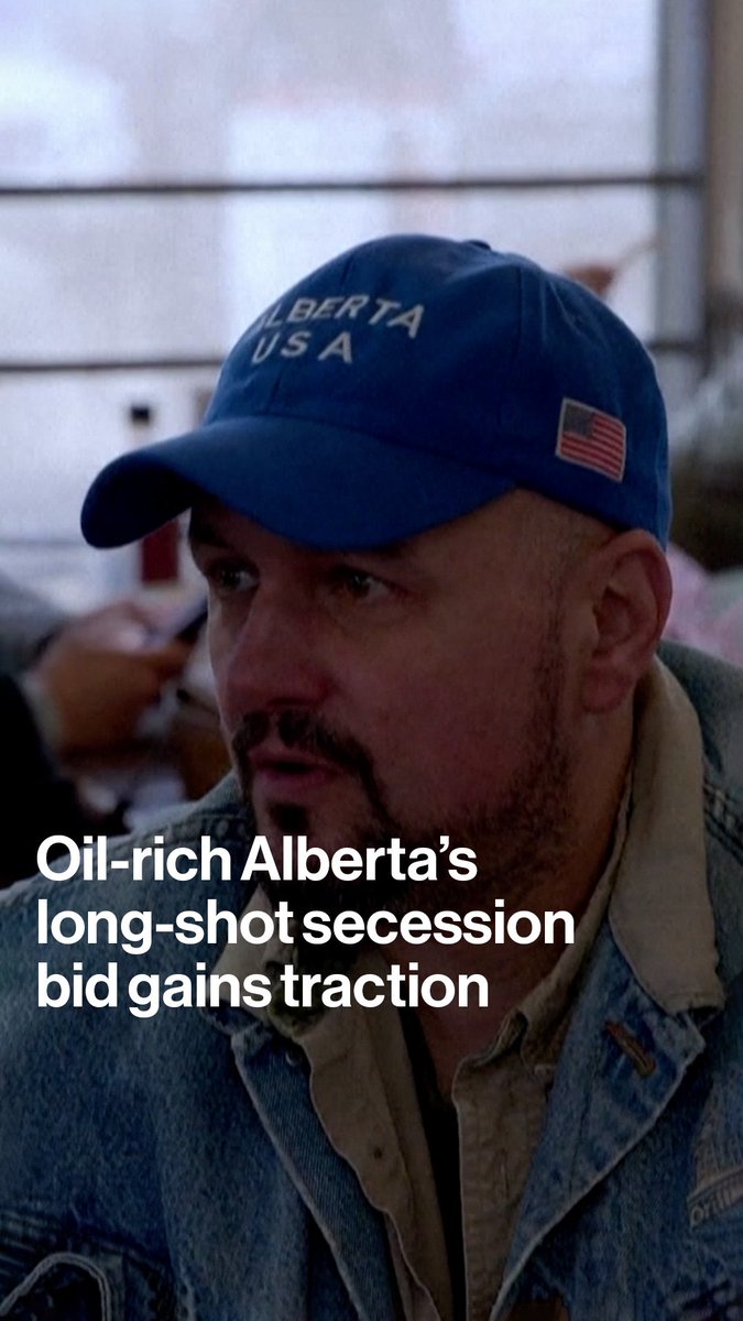 Even as US President Donald Trump threatens to absorb Canada, some Alberta voters are determined to break it apart. Bloomberg's Thomas Seal explains