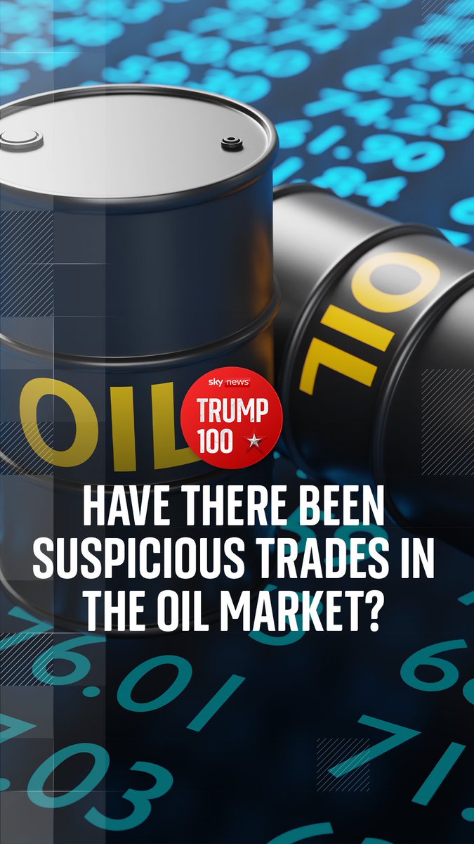 Minutes before Donald Trump’s announcement on Iran sent global markets into chaos, someone placed a huge bet on oil. They stood to make millions. Did they know what was coming? Ed Conway joins Mark Stone and David Blevins to discuss. 🎧