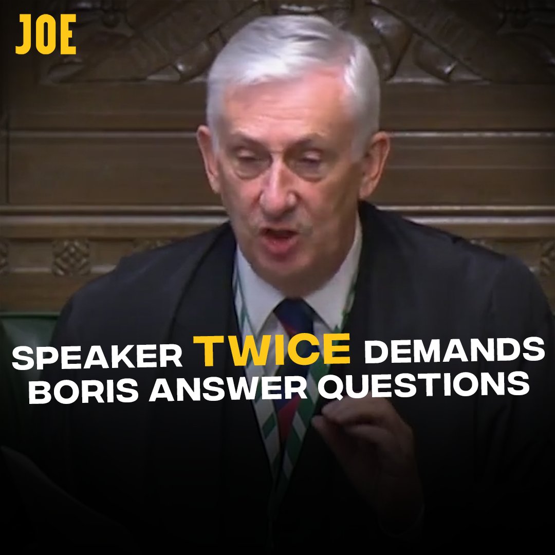 In 2021, the same Speaker did tell Boris Johnson twice during #PMQs, to answer questions. So he can do something about it.