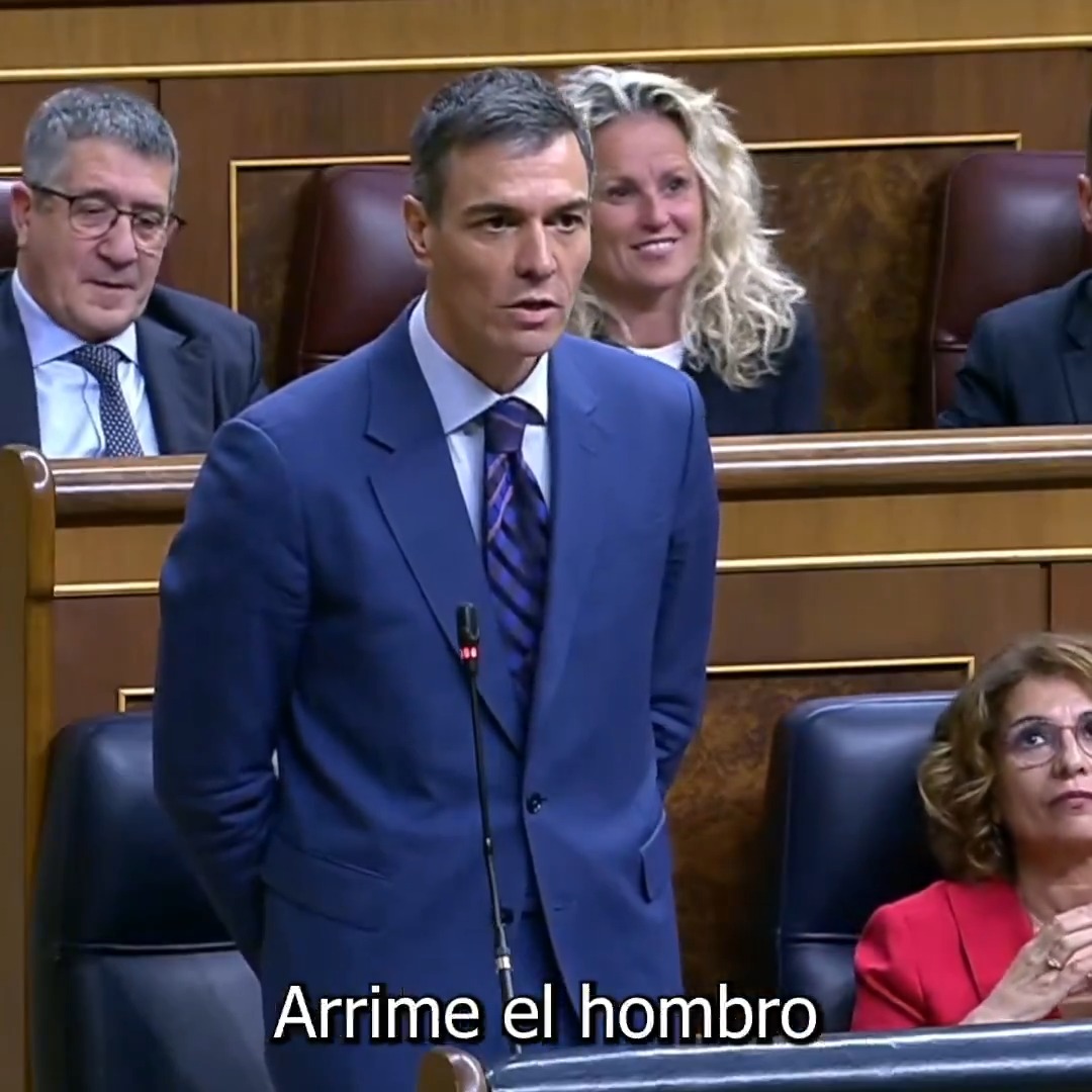 España se merece un Gobierno y un partido en la oposición que defiendan sus intereses generales. Arrime el hombro, Sr. Feijóo.