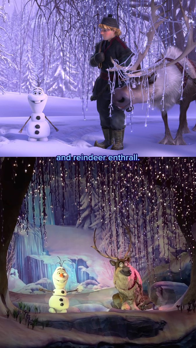 One second you're watching Frozen… the next you're in Frozen at Disneyland Paris ❄️ World of Frozen opens at Disney Adventure World on March 29, 2026!