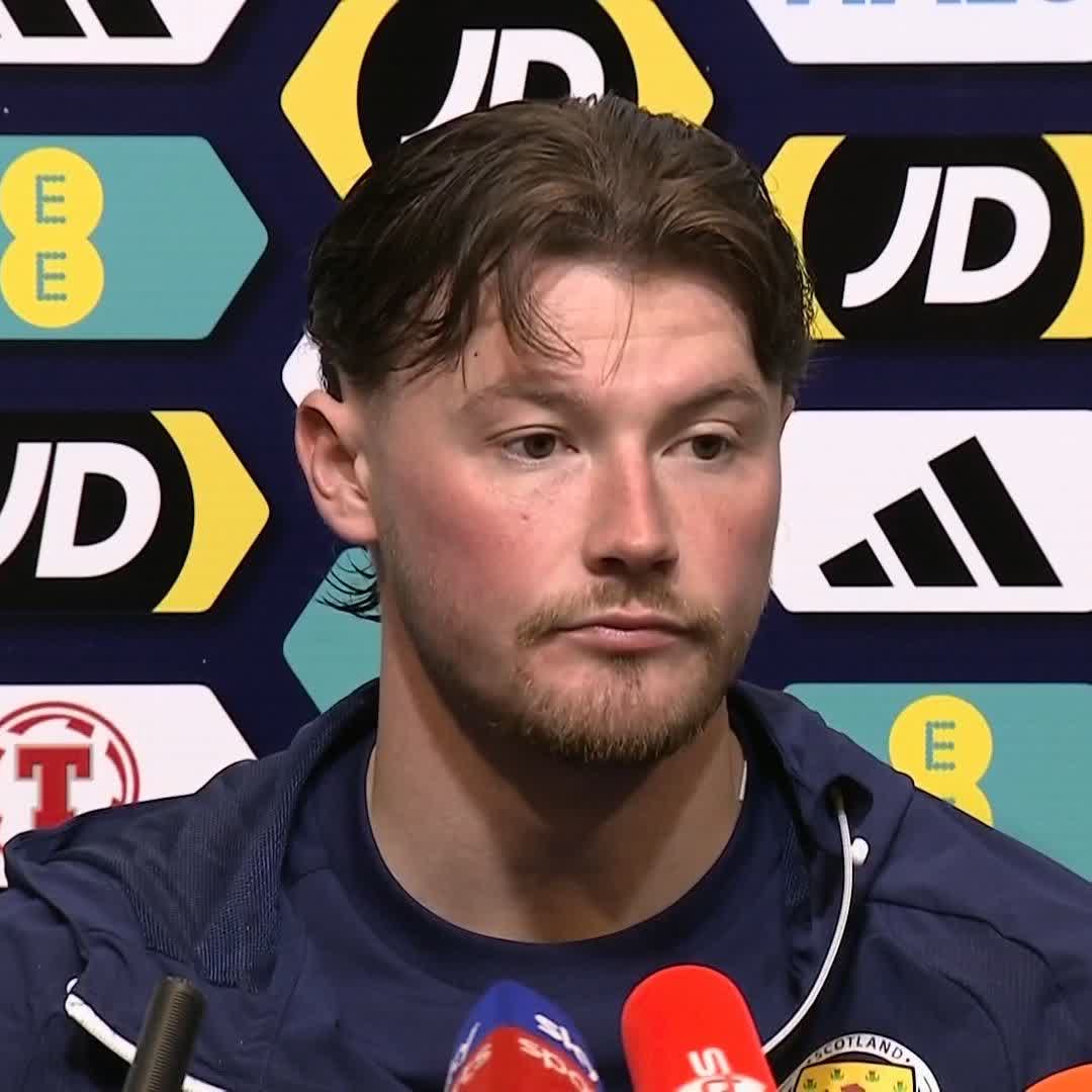 🏴 "My main aim is to make sure I'm in the squad for the World Cup..." After missing out on the Euros, Everton's Nathan Patterson is aiming to use Scotland's friendlies to stake a claim for this summer's tournament ⤵️