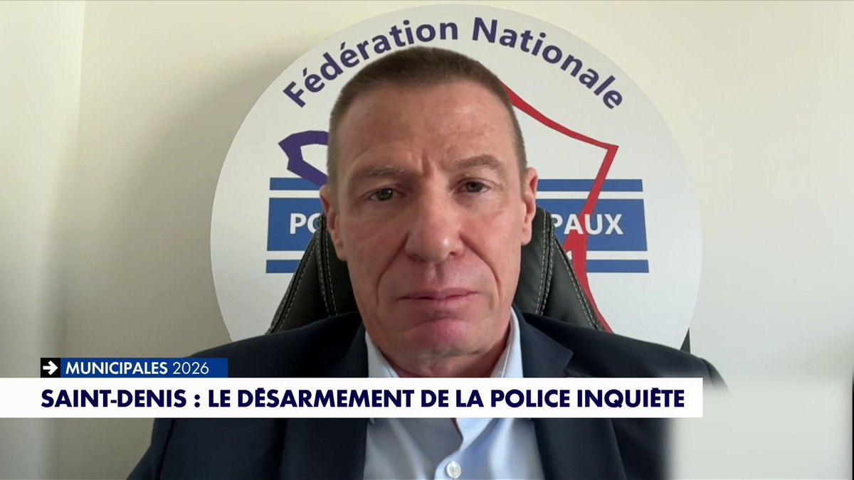 Thierry Colomar sur le désarmement de la police à Saint-Denis : «Au sein de police municipale de Saint-Denis, le moral est à zéro. Les collègues sont dépités par la décision du maire», dans #120minutesInfo Toute l'info est à retrouver sur