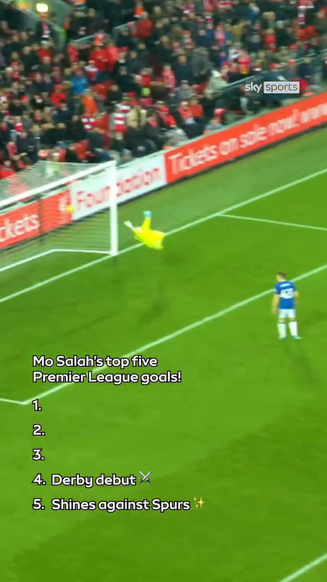 Mo Salah's top five Premier League goals! 😤🔴