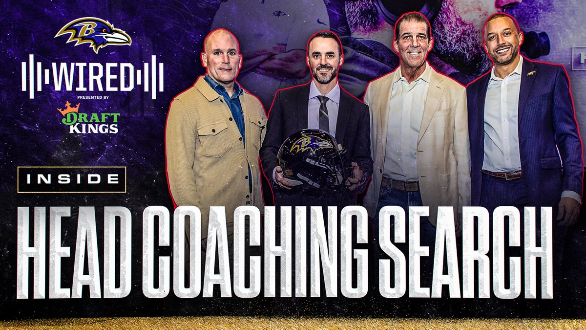 An inside look at our search for our next head coach... Wired tonight at 8 ➡️
