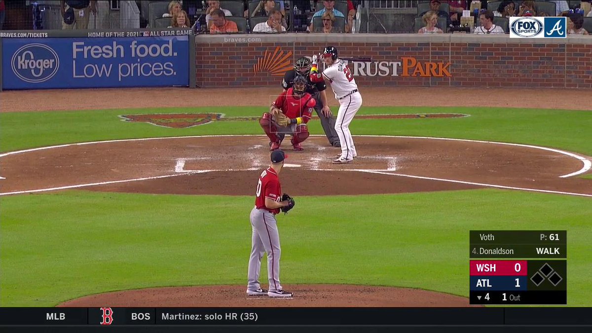 Who’s a Braves player that wasn’t with us for very long but you grew attached to? I’ll go first