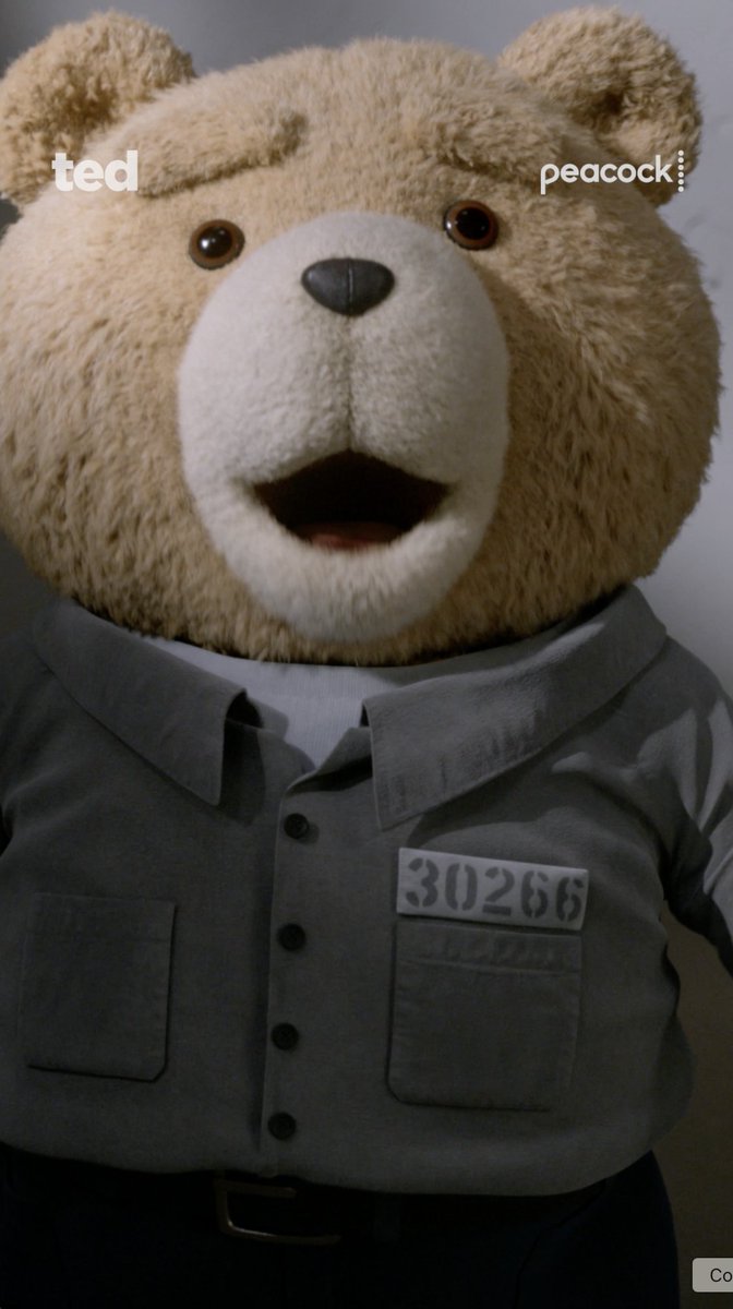 I've never seen a more Ted shaped tunnel. A new season of #ted is streaming now on Peacock.