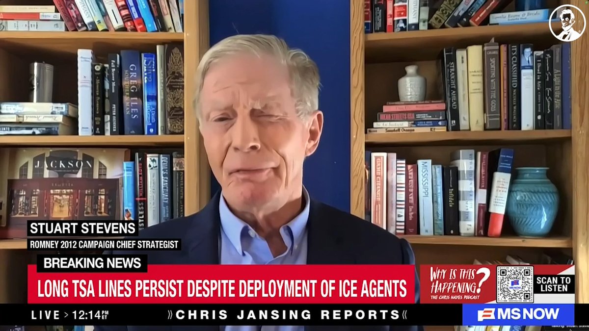 Today’s ICE is an untrained mess of overfed Trump cultists. They don’t belong in airports, or on our streets. LP’s Stuart Stevens gives his thoughts on MSNOW: