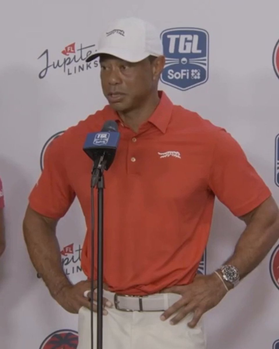 Hear from Tiger following Tuesday's TGL Finals ⤵️