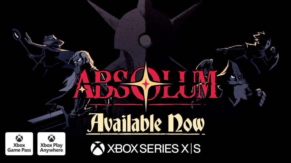 THE RESISTANCE HAS ARRIVED ON XBOX! 🔥 Absolum is NOW AVAILABLE on @Xbox Series X|S and @XboxGamePass! Master your magic, defy the Crimson Order, and reclaim the world of Talamh. Xbox Play Anywhere supported! Join the fight today!