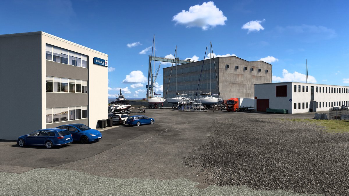 Hallรณ og velkomin til Keflavรญk! ๐ฎ๐ธ We're excited to showcase a preview of this historic fishing town, located on the Reykjanes Peninsula, from our upcoming Iceland DLC for Euro Truck Simulator 2! ๐๐จ See more in our latest blog: