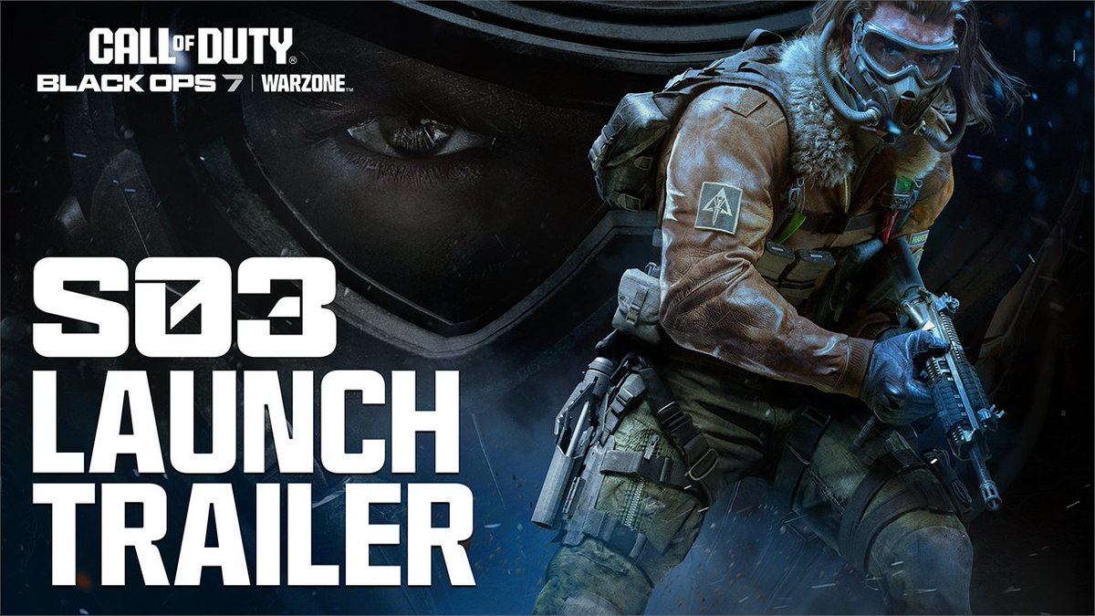 Triple the pressure. Triple the plays. Jump on 03 🤯 Season 03 of #BlackOps7 and Call of Duty #Warzone lands on April 2 🔥